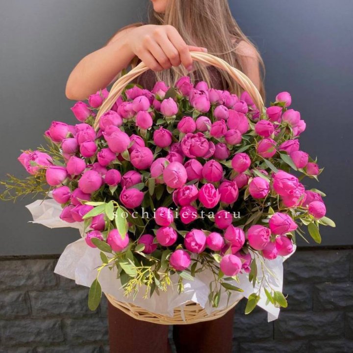 51 мисти баблс в корзине в Краснодаре