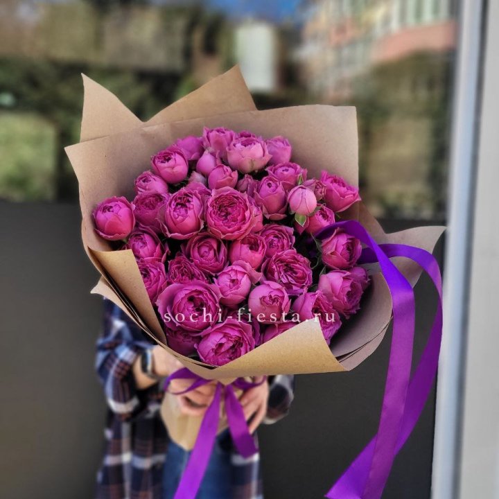 Букет с Мисти бабблс  в Краснодаре