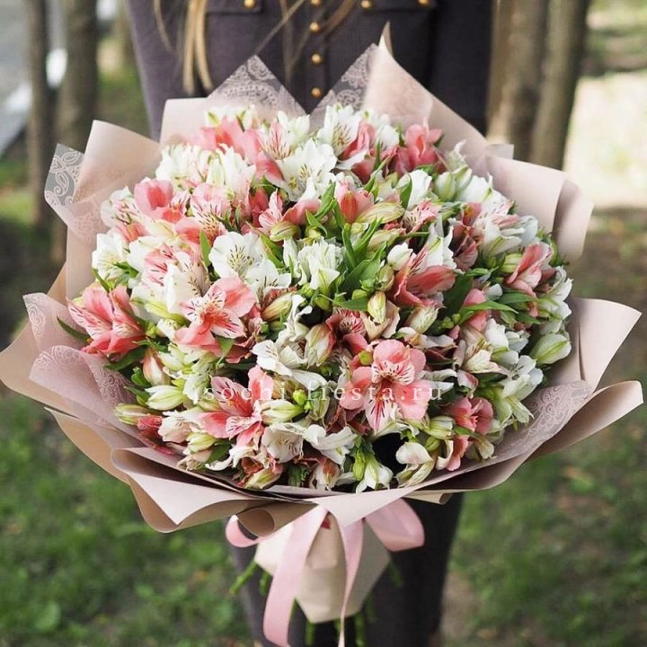 Букет альстромерий "ВАУ" в Краснодаре