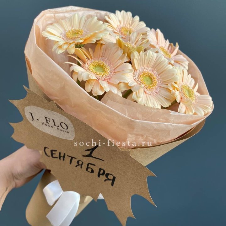 Букет гербер к 1 сентября в Краснодаре