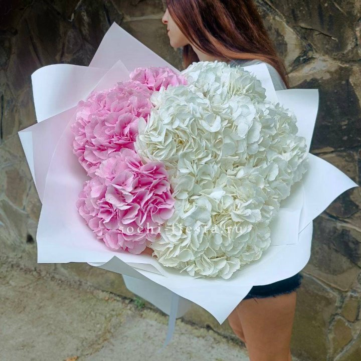 Букет гортензий №2 в Краснодаре