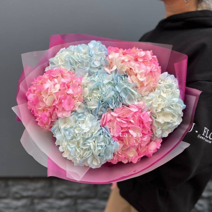 Букет гортензий "Тоника №2" в Краснодаре
