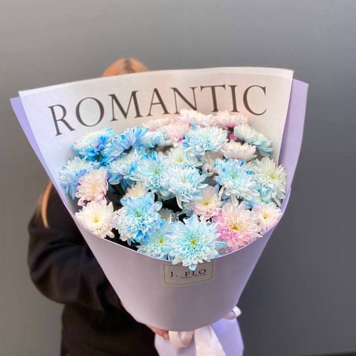 Букет кустовых хризантем в Краснодаре