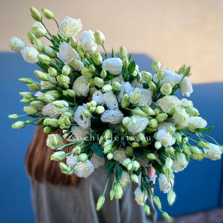 Охапка эустомы в Краснодаре