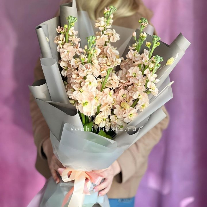 Букет ароматной маттиоллы №2 в Краснодаре