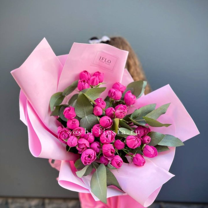 Пионовидные розы баблс в Краснодаре
