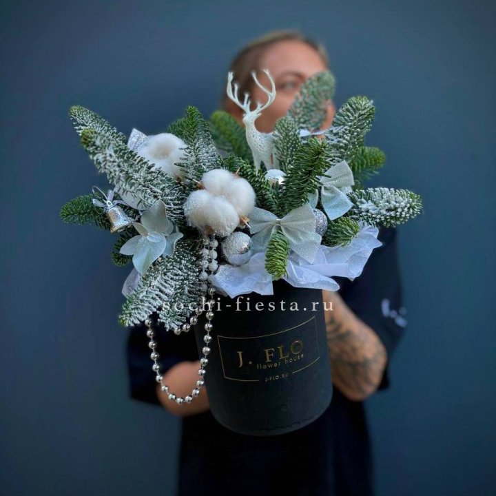 Композиция "Мери крисмас" в Краснодаре