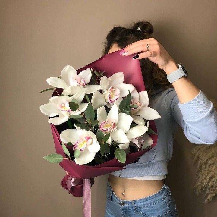 Букет орхидей №1 в Краснодаре
