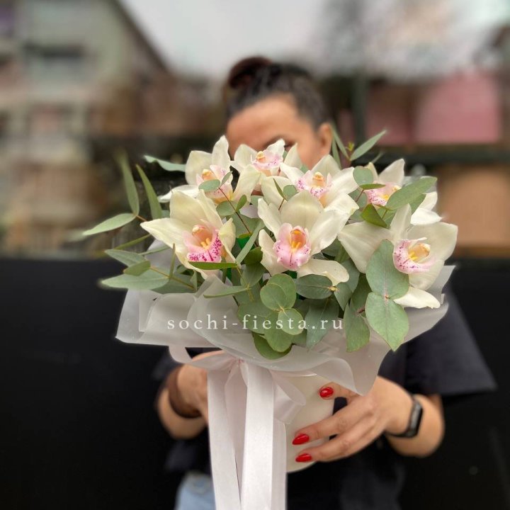 Бокс с орхидеями в Краснодаре