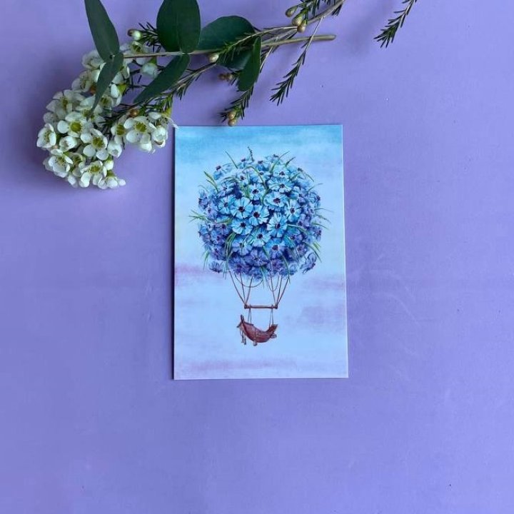 Открытка к букету "Флоростат" в Краснодаре