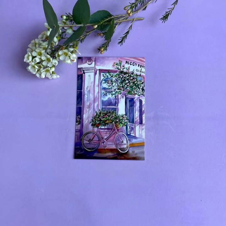 Открытка к букету "Розовый" в Краснодаре