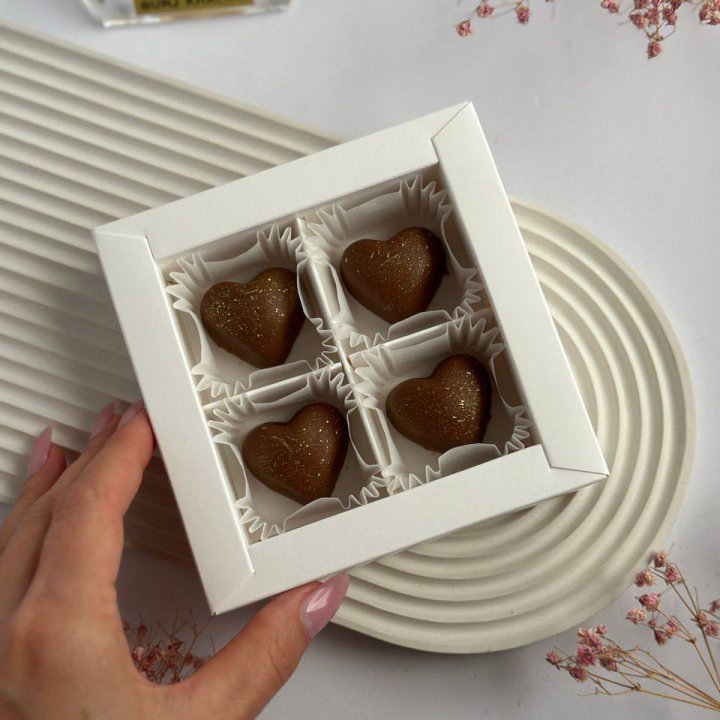 Бельгийский шоколад сердца в Краснодаре