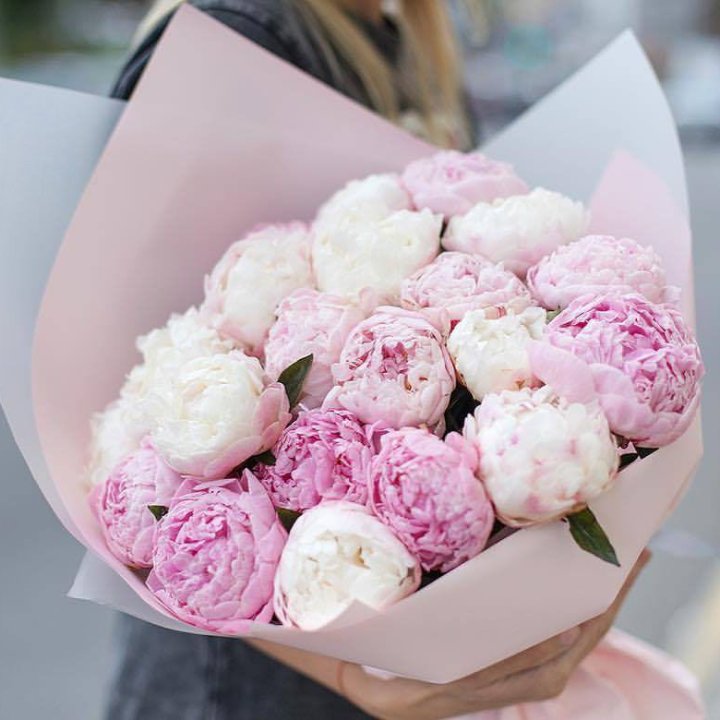 Букет пионов "Бутоника" в Краснодаре