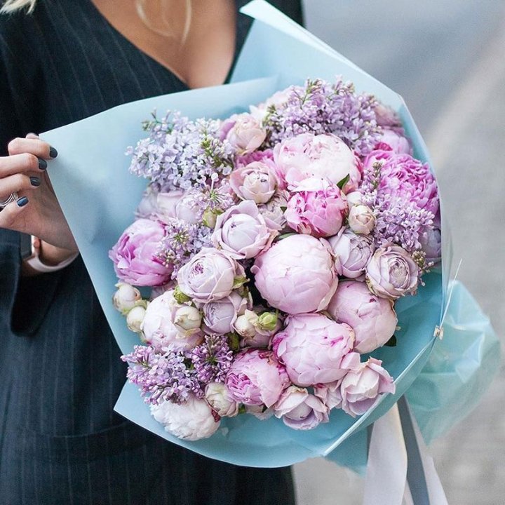 Букет "Блю логан" в Краснодаре