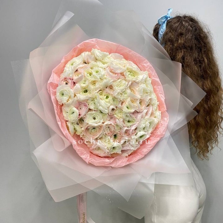 113 ранункулюсов  в Краснодаре