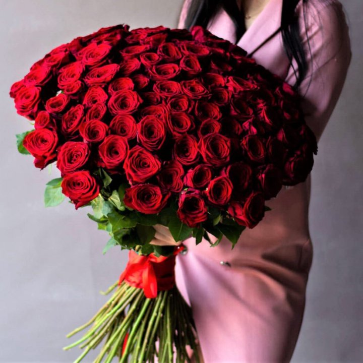 101 высокая роза в Краснодаре