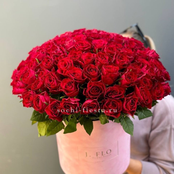 101 кенийская роза в цилиндре в Краснодаре