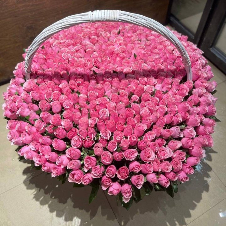 501 розовая роза в Краснодаре