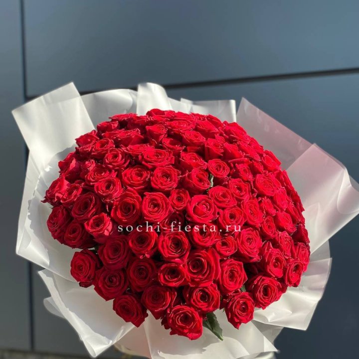 101 высокая роза в Краснодаре