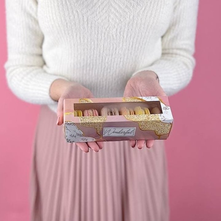 Коробка макаронс 5 шт. в Краснодаре