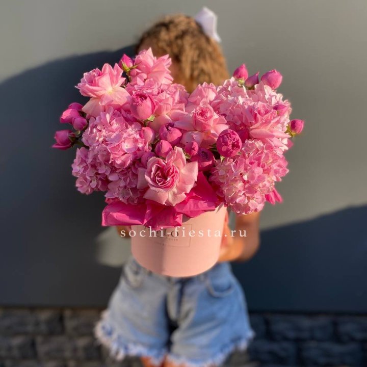 Цветочная композиция "Пасион" в Краснодаре