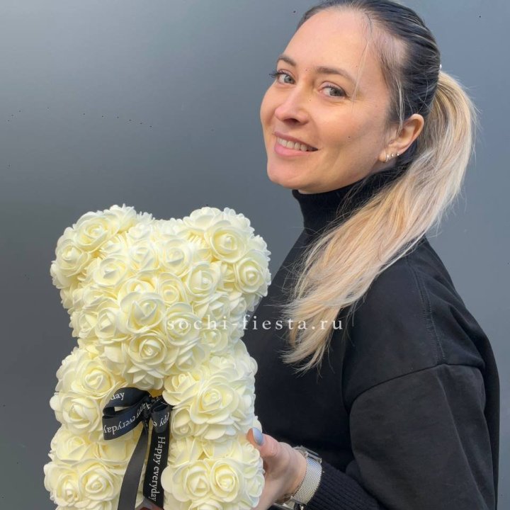 Игрушка медведь белый в Краснодаре