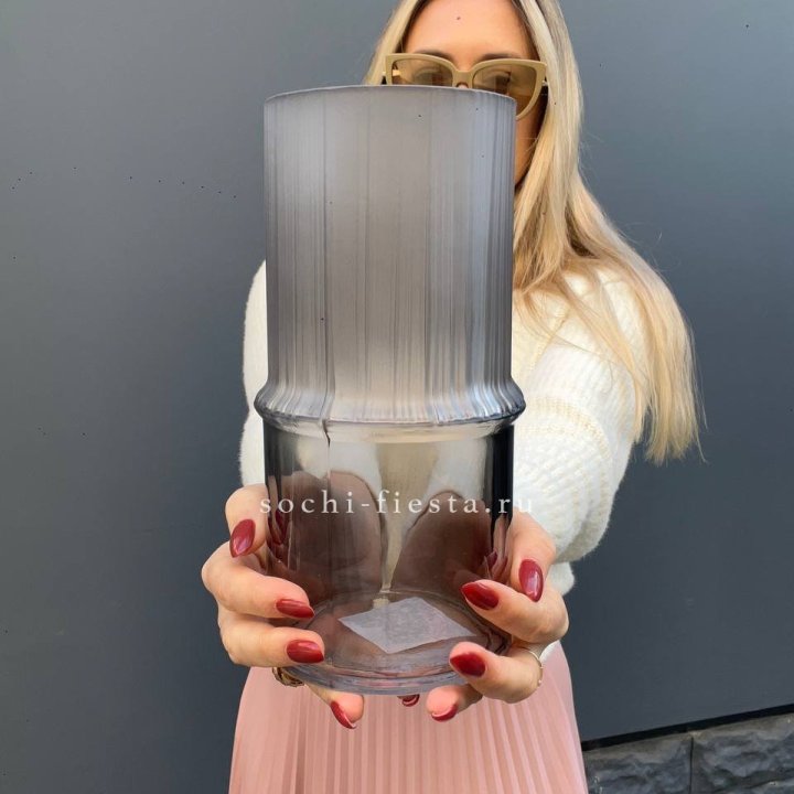 Стеклянная ваза №3 в Краснодаре