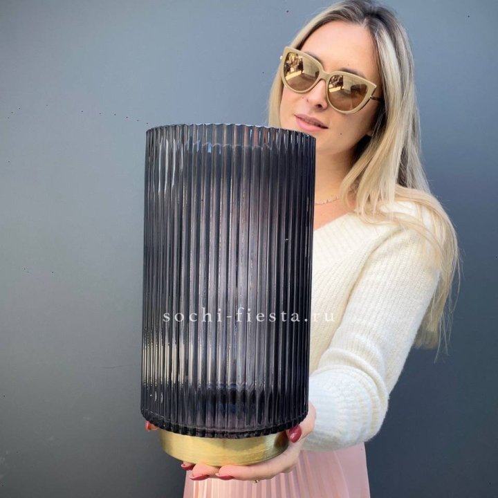 Стеклянная ваза №4 в Краснодаре