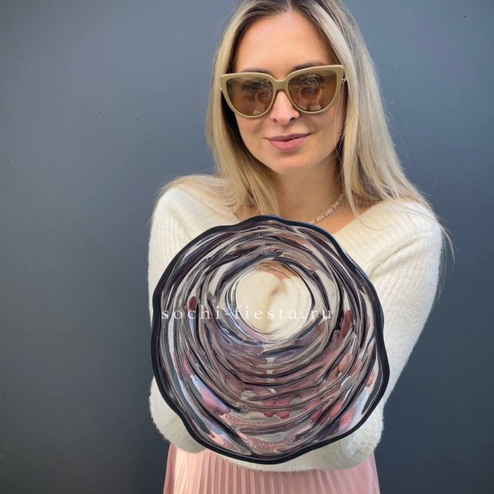 Стеклянная ваза №2 в Краснодаре