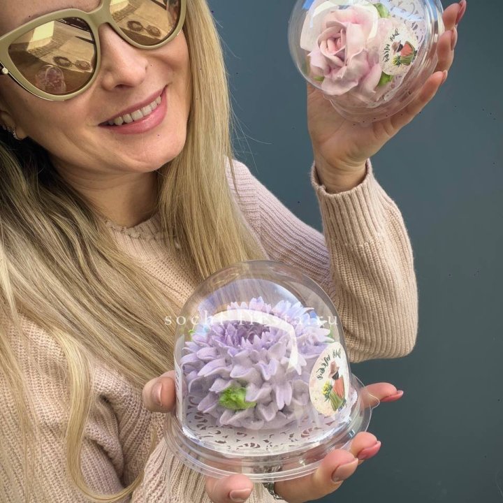 Зефир пион, роза (штучно) в Краснодаре