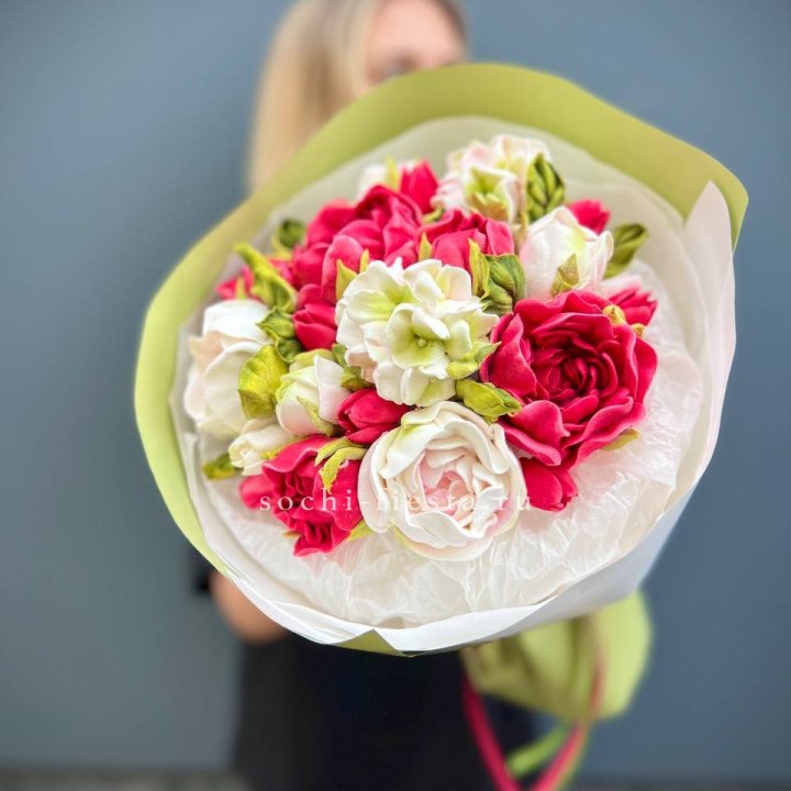 Зефирный букет Бриндж в Краснодаре